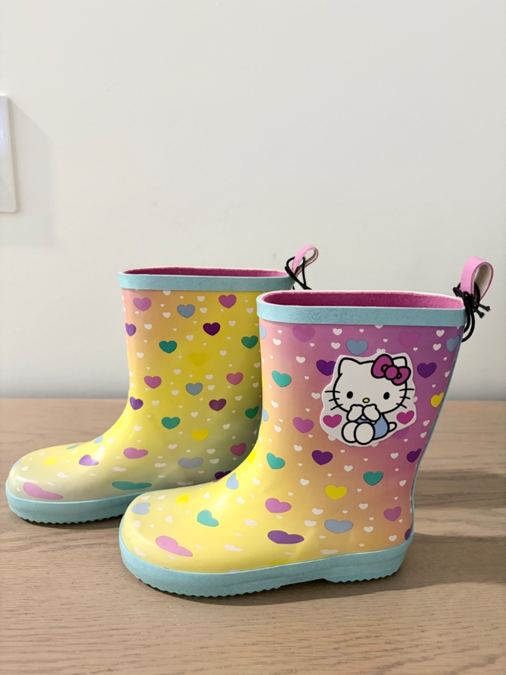 Hello Kitty, Sanrio, Waterproof, Rubber, Rain Boots, Kids Size 12, NEW With Tags